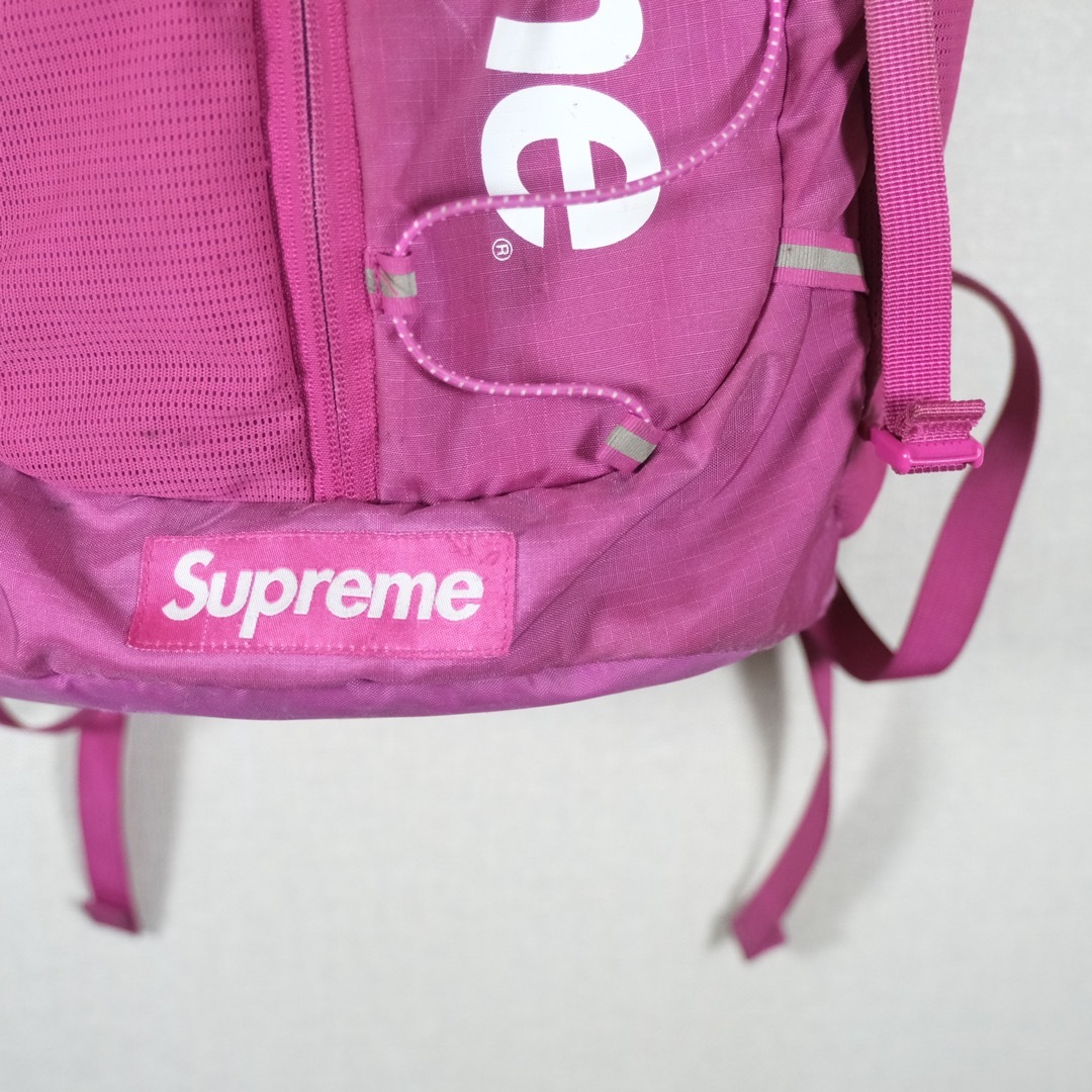 SUPREME 17ss Backpack pink バッグパック リュック