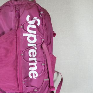 Supreme - SUPREME 17ss Backpack pink バッグパック リュックの通販