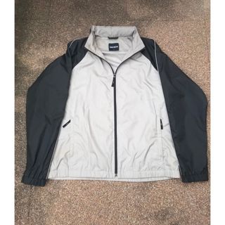 肩幅約45cm00s Old uniqlo tech ダウン　ナイロン コーチジャケット　無地