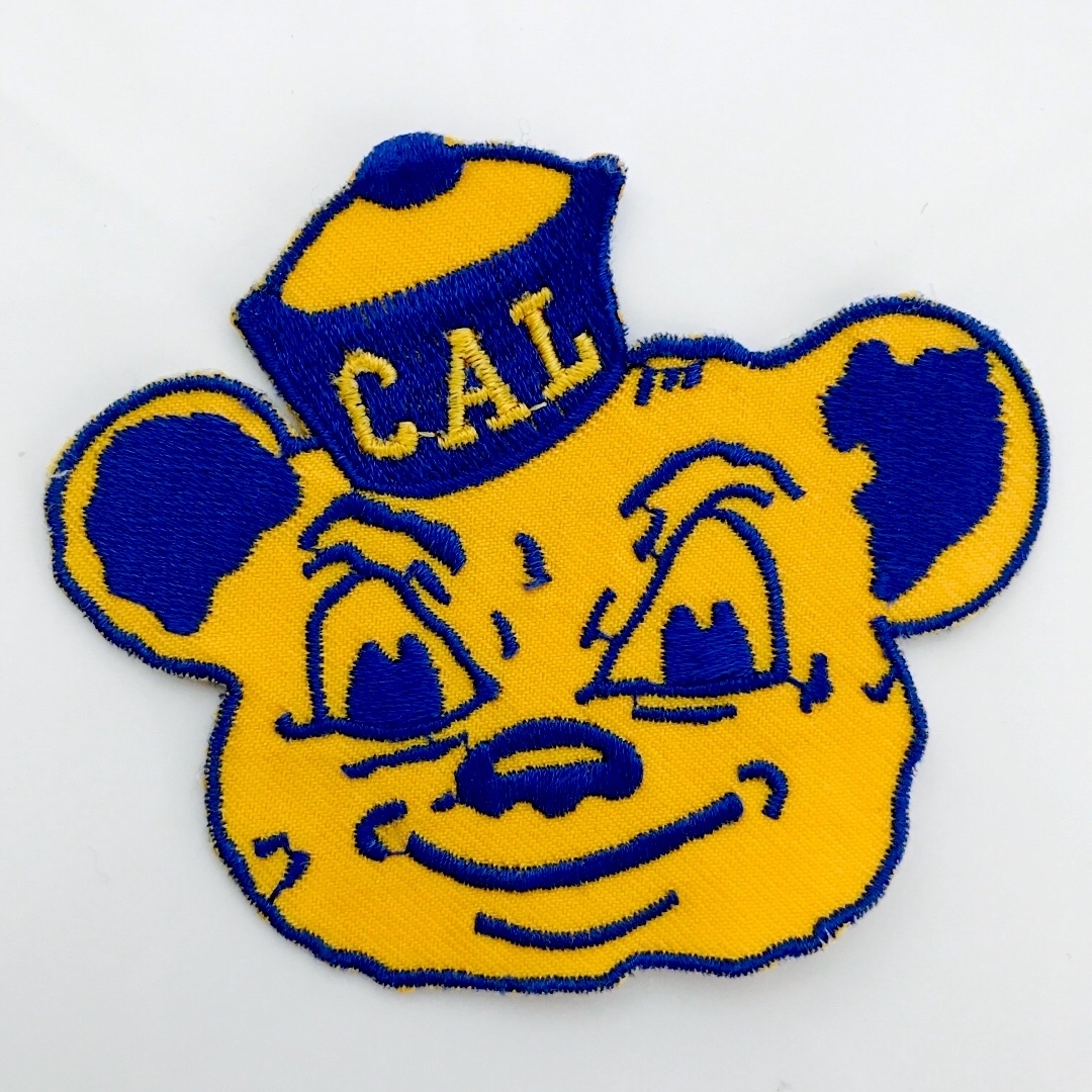 '80ビンテージワッペン カリフォルニア州立大学バークレー校ゴールデンベア エンタメ/ホビーの美術品/アンティーク(その他)の商品写真