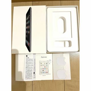 アップル(Apple)の空箱 iPad mini 第1世代 説明書・ステッカー(その他)