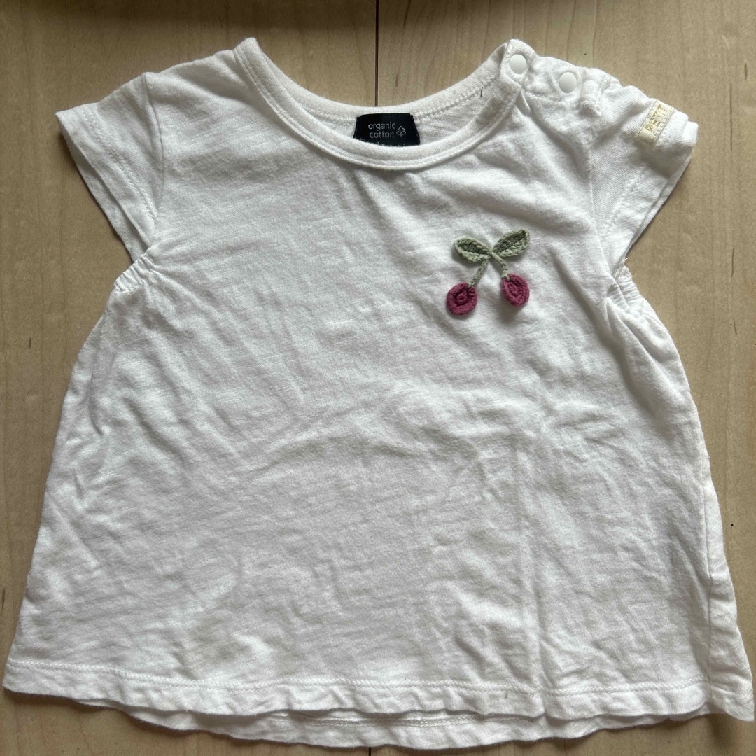 petit main(プティマイン)のプティマイン Tシャツ 4点セット キッズ/ベビー/マタニティのベビー服(~85cm)(Ｔシャツ)の商品写真