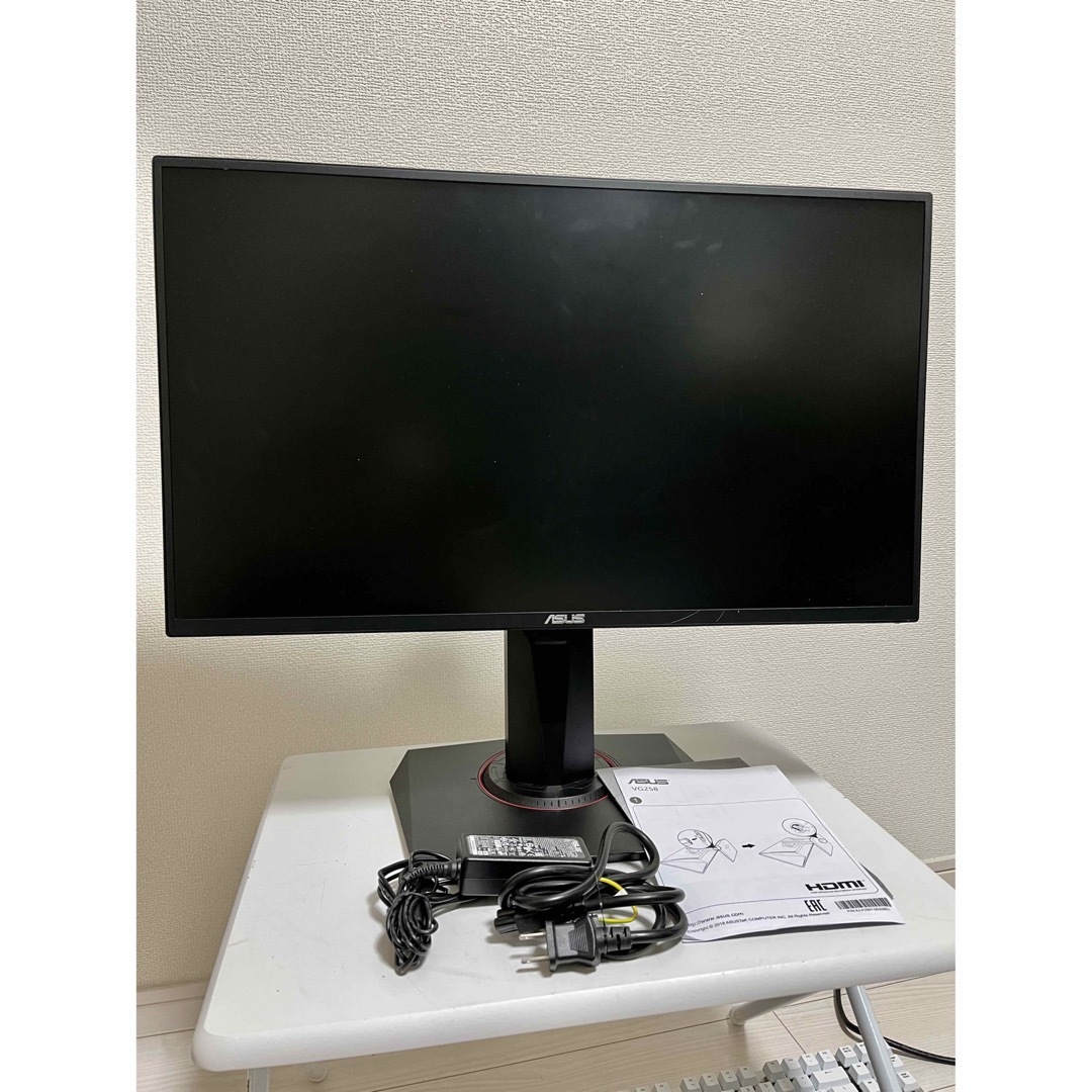 2年保証』 【美品】ASUSゲーミングモニター24.5インチ VG258Q