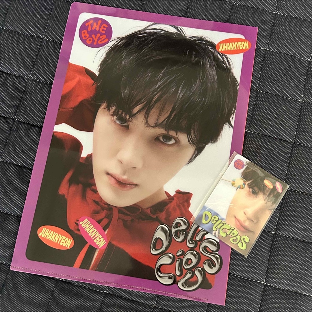 THE BOYZ THEBOYZ delicious ローソン トレカ ファイル ハンニョンの通販 by lee THEBOYZ ローソン クリアファイル ソヌ ケビン ジェイコブ