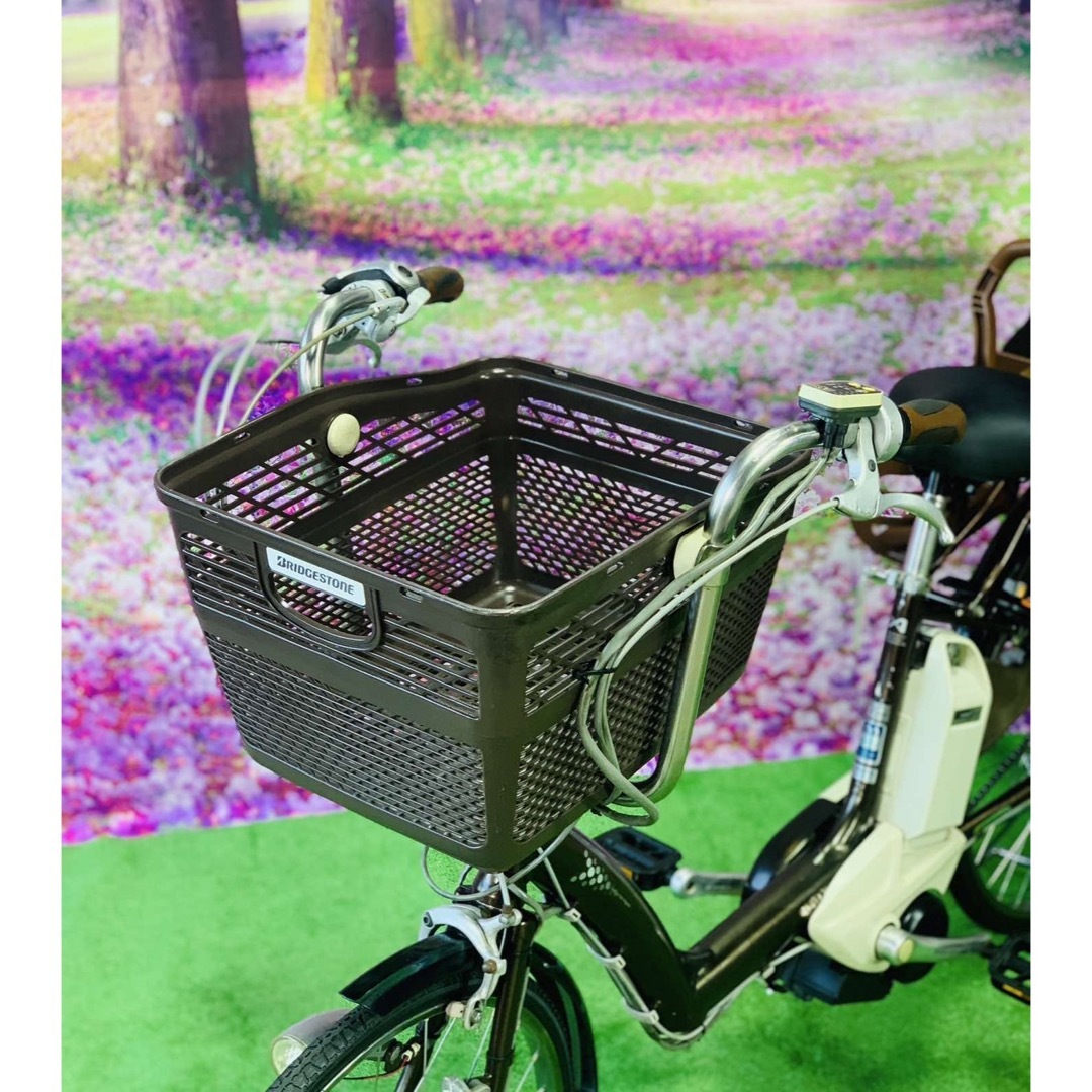 洗濯機可 ☆5303子供乗せ電動アシスト自転車ブリヂストン3人乗り対応