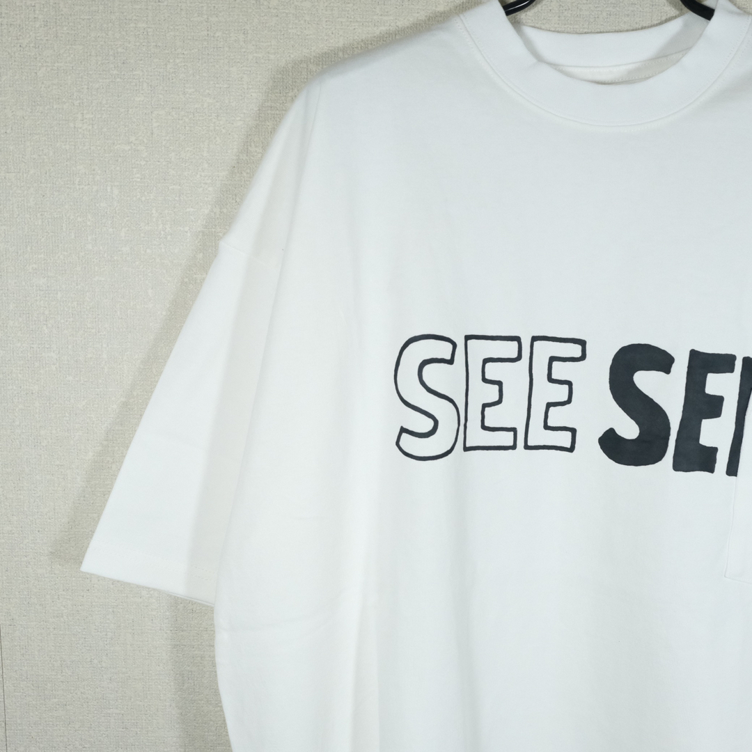 SEE SEE BIG LOGO SS POCKET TEE ポケットTシャツ | www.innoveering.net