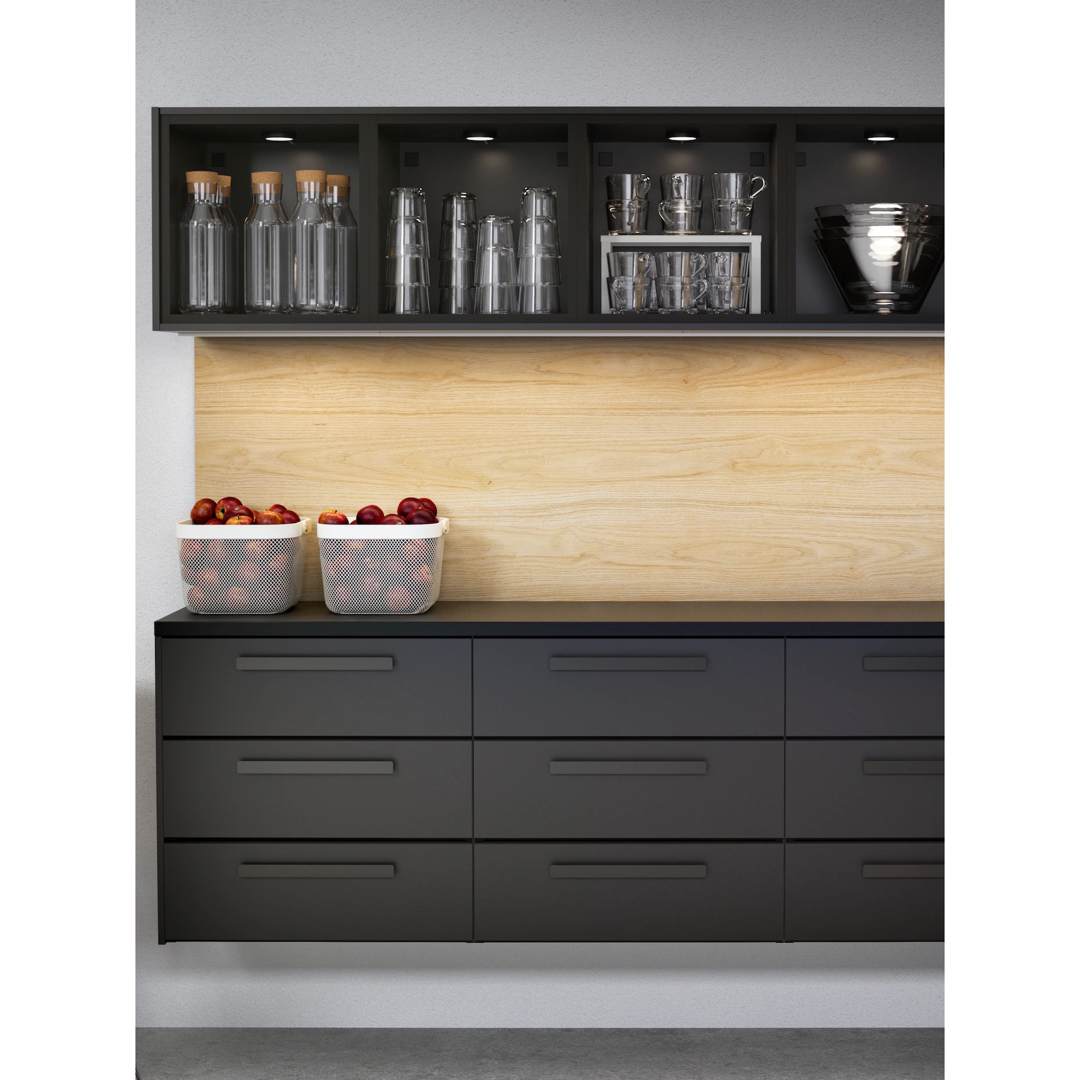 【新品】IKEA イケア バスケット かご2個(ホワイト+ホワイト)リーサトルプ