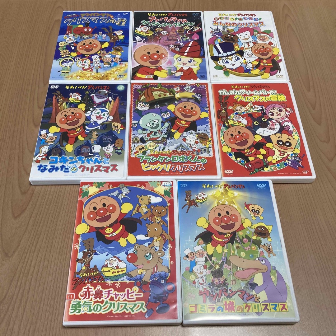 劇場版 アンパンマン DVD 4本セット ケース付き