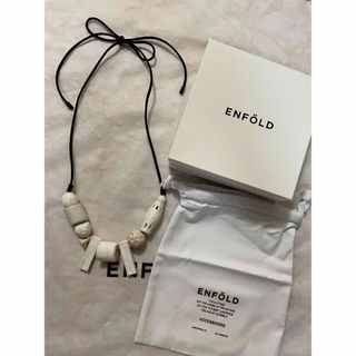 エンフォルド(ENFOLD)の[新品]ENFOLD エンフォルド ロングネックレス 陶器(ネックレス)