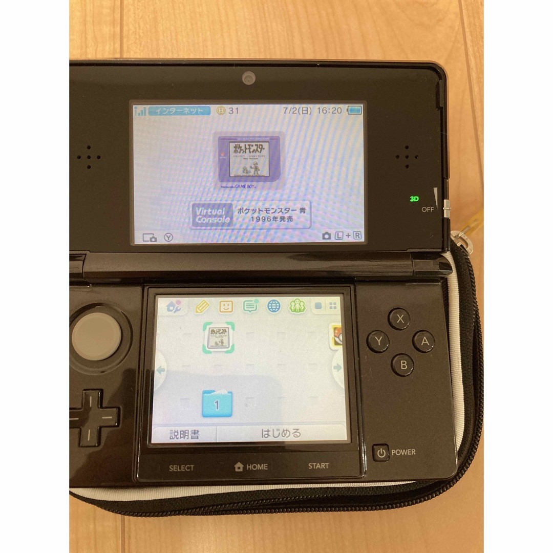 3DS 本体　ポケモンバンク　ポケムーバー入り