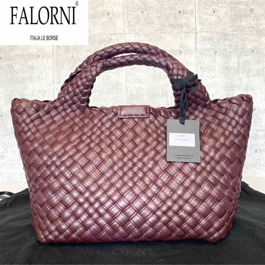 美品タグ付き】FALORNI 現行品 F2677トートバッグ定価137500円 | www