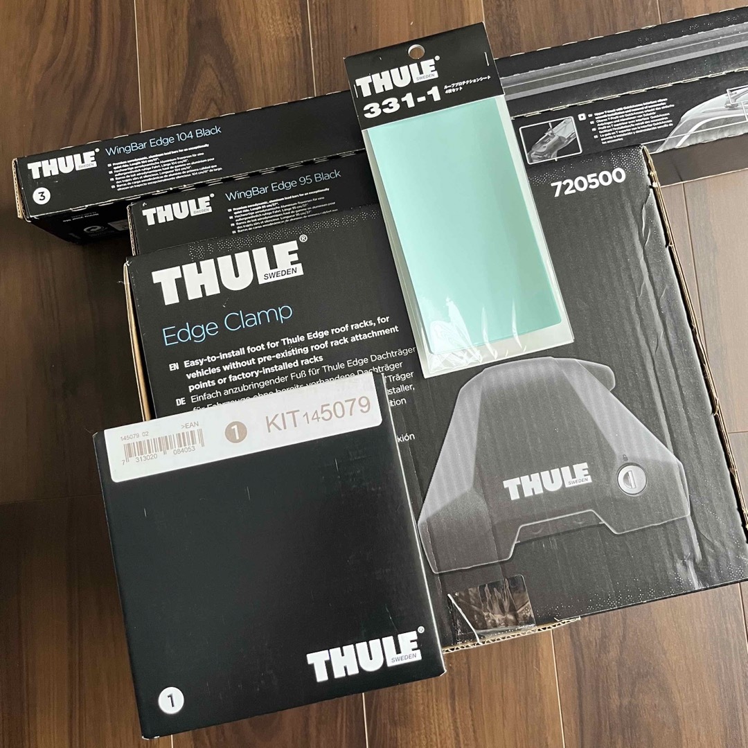 THULE(スーリー)の【新品未開封】CX5用 THULE 5点セット 自動車/バイクの自動車(車種別パーツ)の商品写真