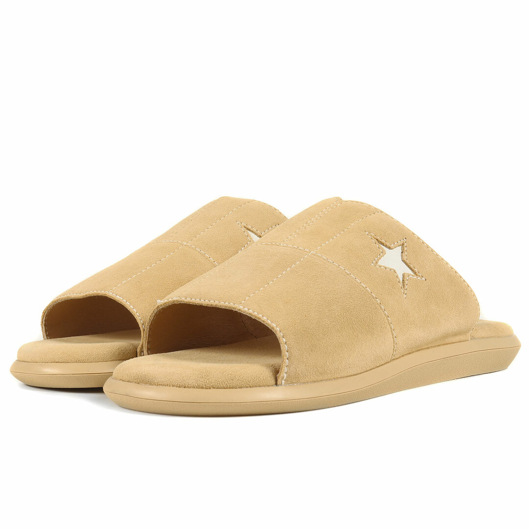 CONVERSE ADDICT コンバースアディクト ONE STAR SANDAL ワンスターサンダル US7.5(26cm) SAND スエード ベージュ シューズ【新古品】【CONVERSE ADDICT】