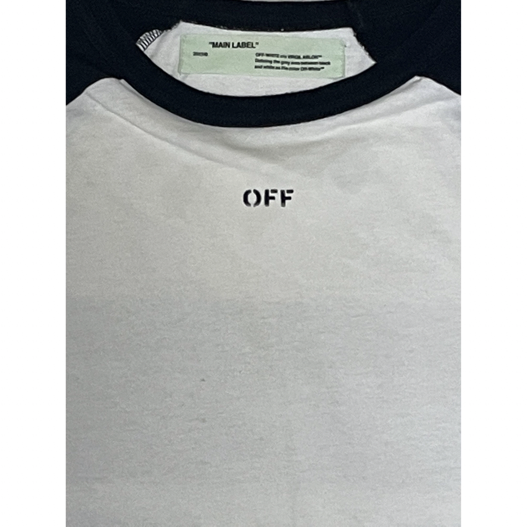 OFF-WHITE - OFF-WHITE 17ss ロンT ブラッシュアロー ストリート ハイ