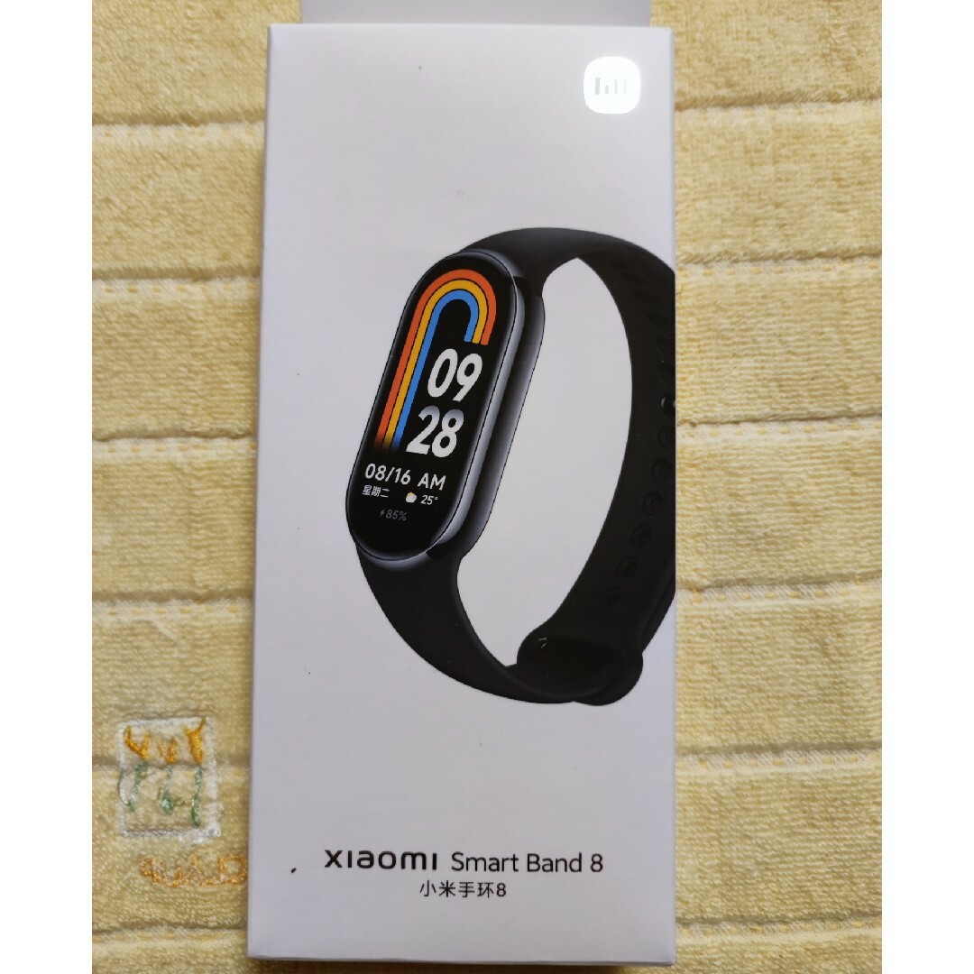 Xiaomi(シャオミ)のxiaomi mi band 8(中国語・英語版)カラー黒 メンズの時計(腕時計(デジタル))の商品写真