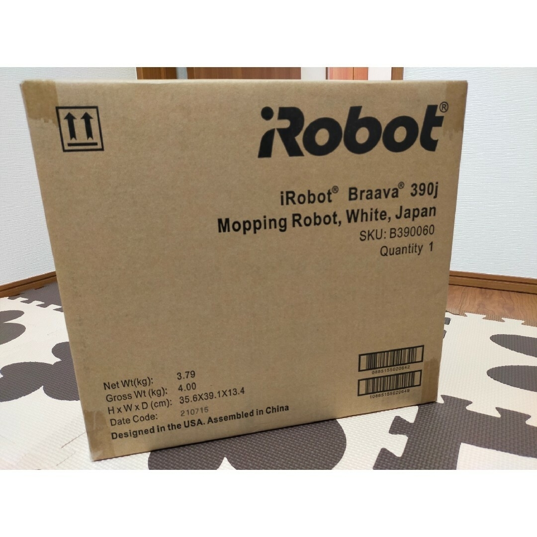 【新品未開封】iRobot Braava 390j アイロボット ブラーバ