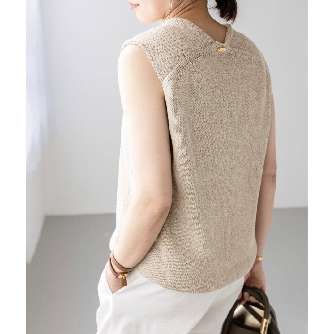 Deuxieme Classe  Lily Linen Vネック ベスト 1