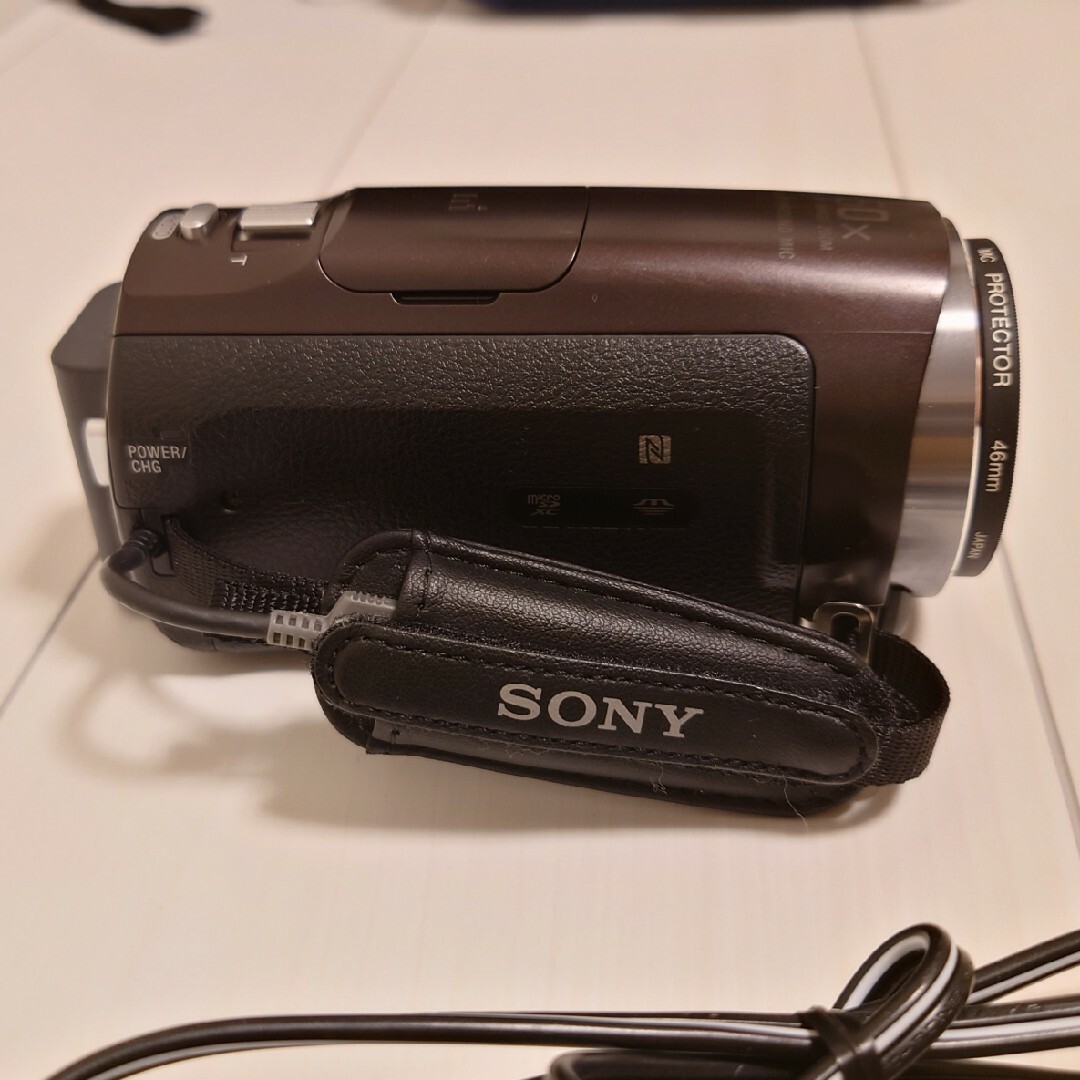 SONY(ソニー)の【液晶画面に縦線２本】SONY HDR-CX670（ブラウン） スマホ/家電/カメラのカメラ(ビデオカメラ)の商品写真