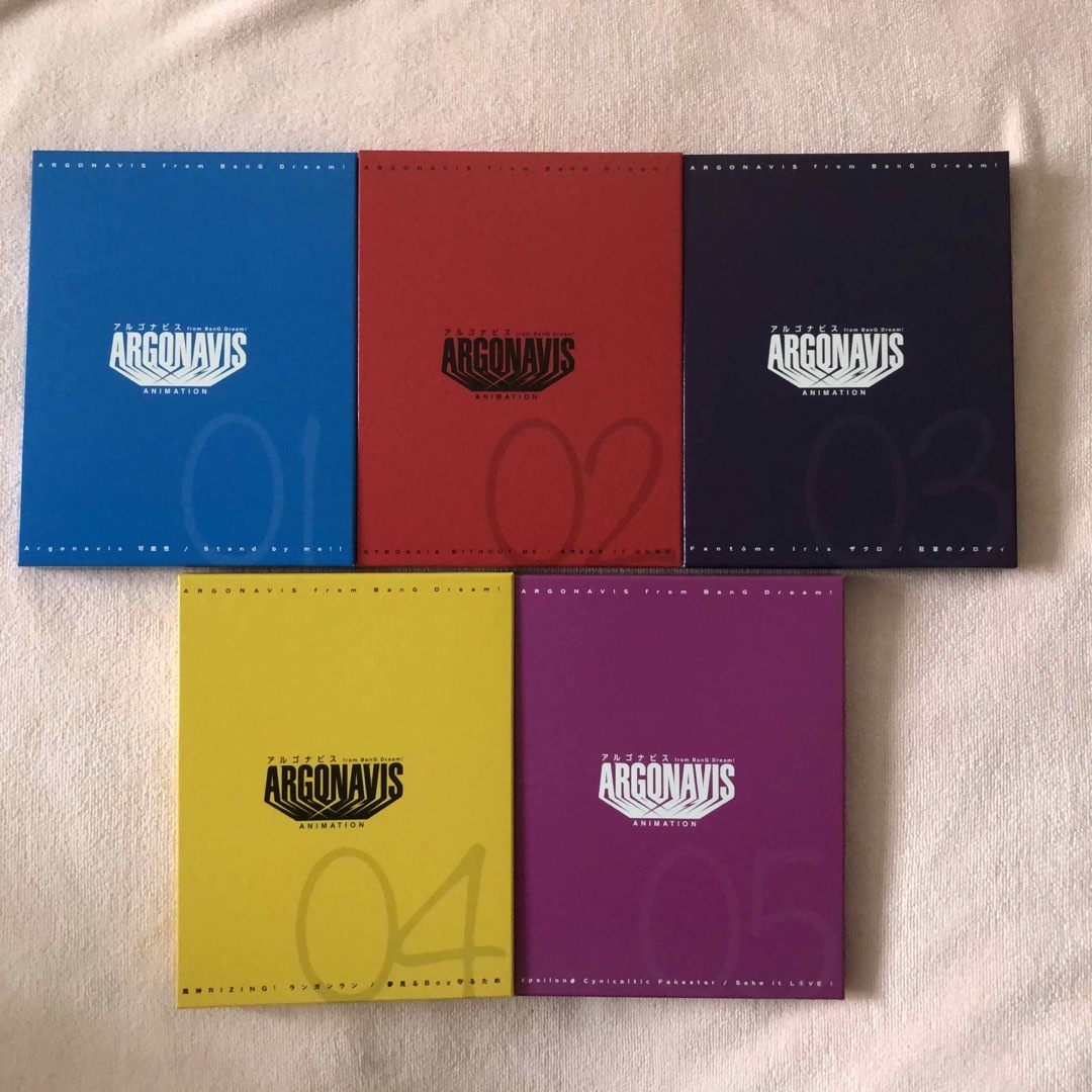 ARGONAVIS CD+Blu-ray DISC【生産限定品】5点セット