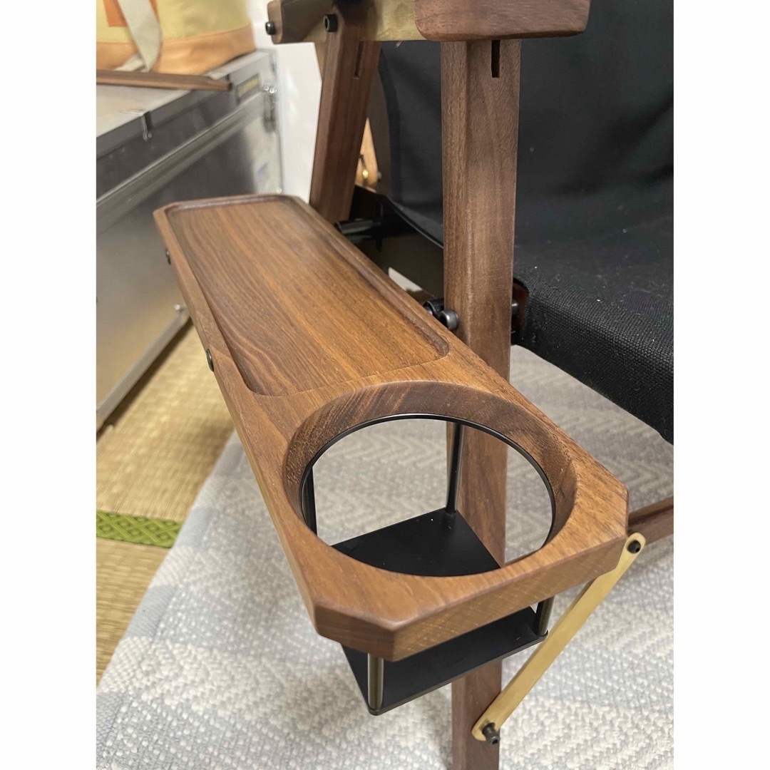 インアバンス ONES TABLE(ワンズテーブル)ウォールナット 黒