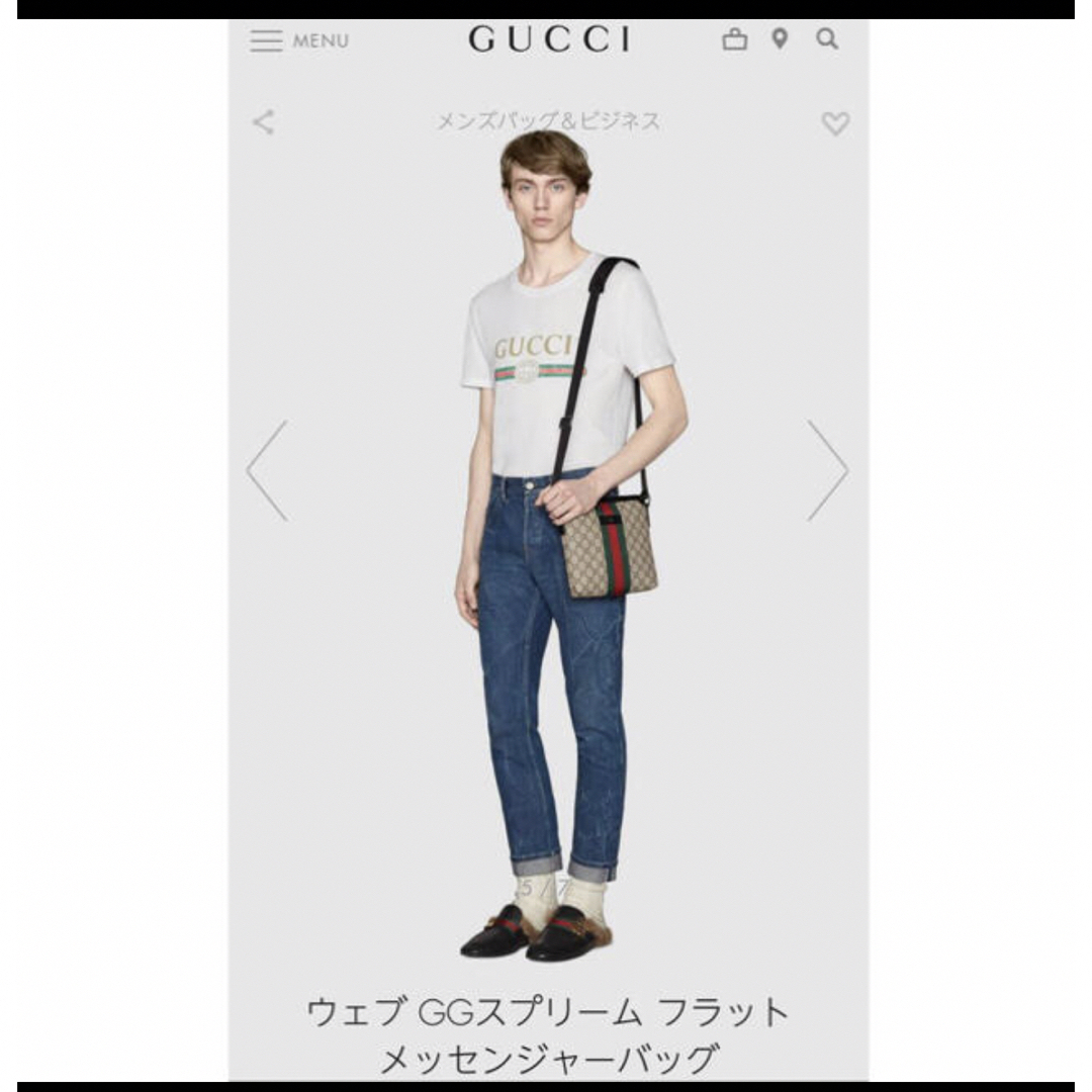 Gucci - GUCCI グッチ メッセンジャーバッグの通販 by ayy's shop｜グッチならラクマ