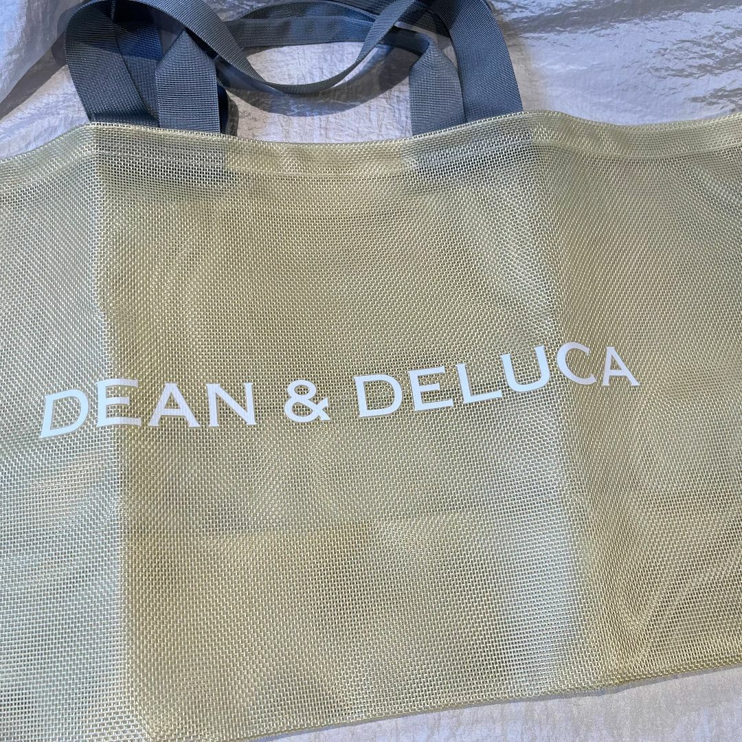 DEAN&DELUCA メッシュトート　イエロー　BIG　L 新品未使用 6