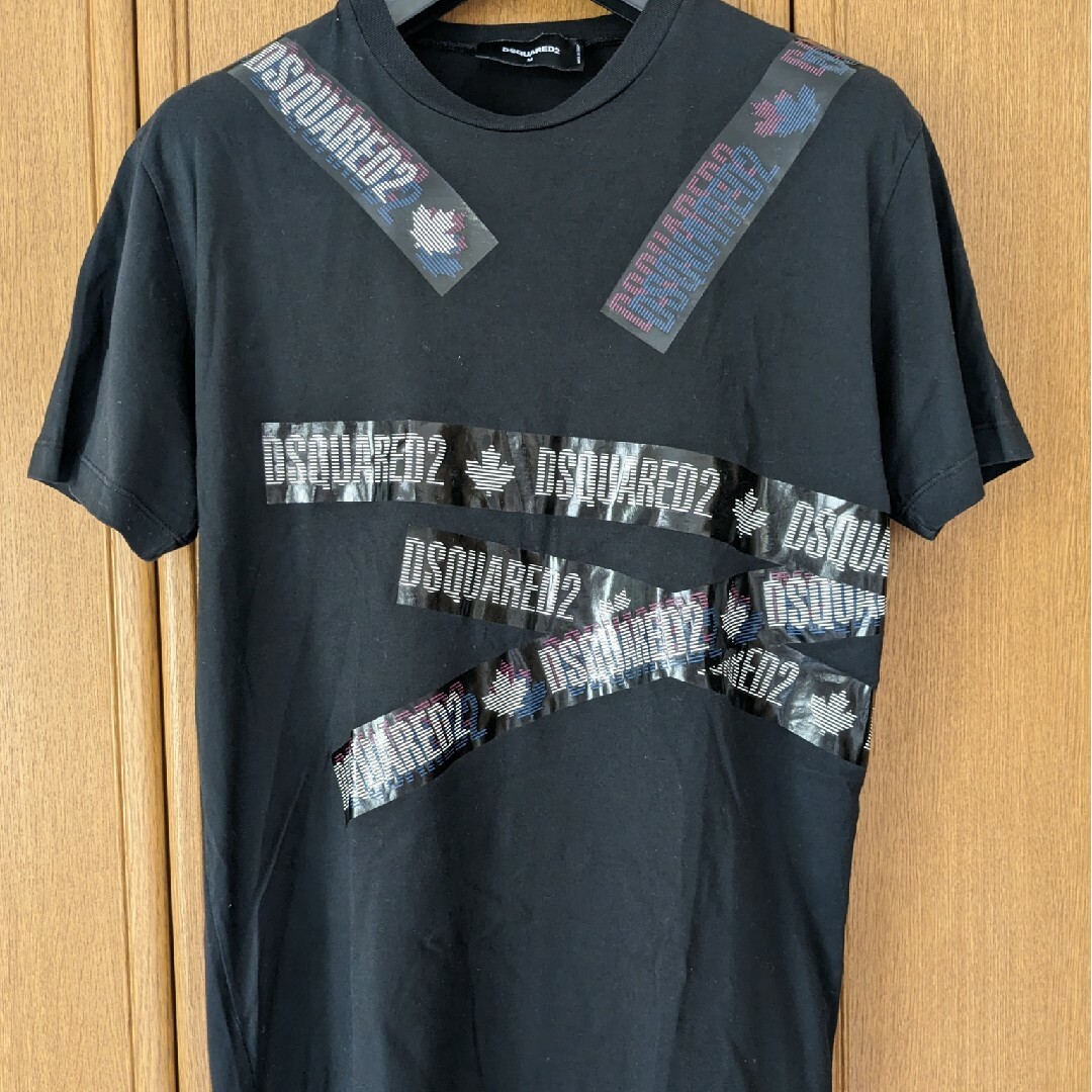 【24時間配送】dsquared2 ディースク　Tシャツ　黒　半袖