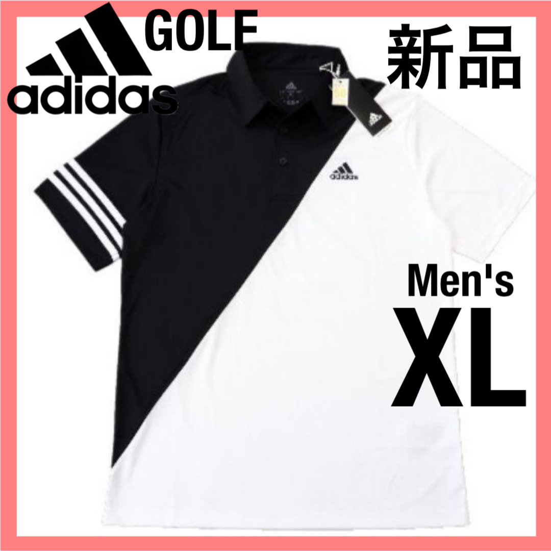 adidas ゴルフポロシャツ 半袖ポロシャツ ゴルフウェア ドライシャツ XL | フリマアプリ ラクマ