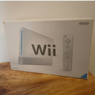 ウィー(Wii)の中古・wii 本体　白(家庭用ゲーム機本体)