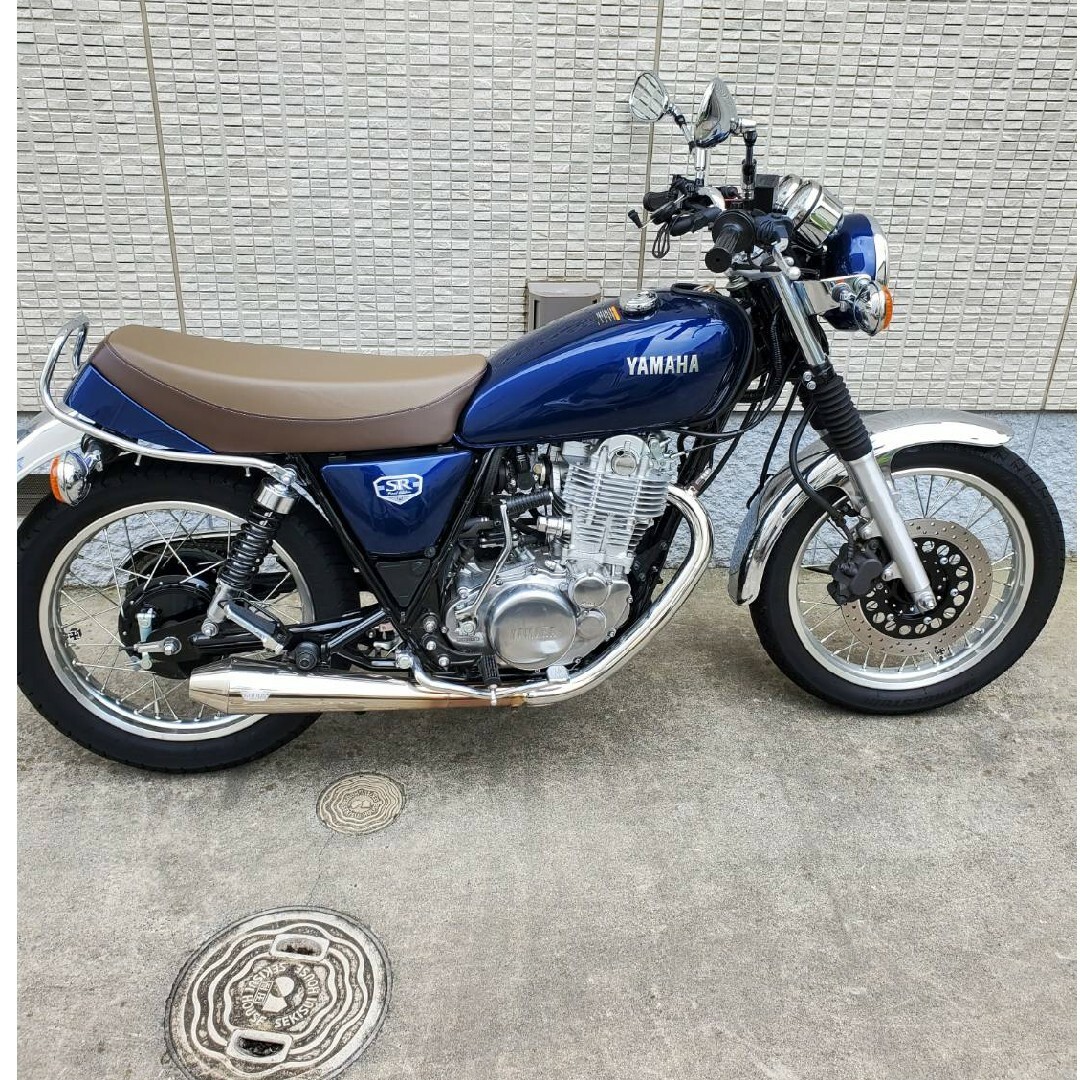 【未使用】SR400  純正 エアクリーナーボックス　ファイナルエディション未使用品の純正部品となります