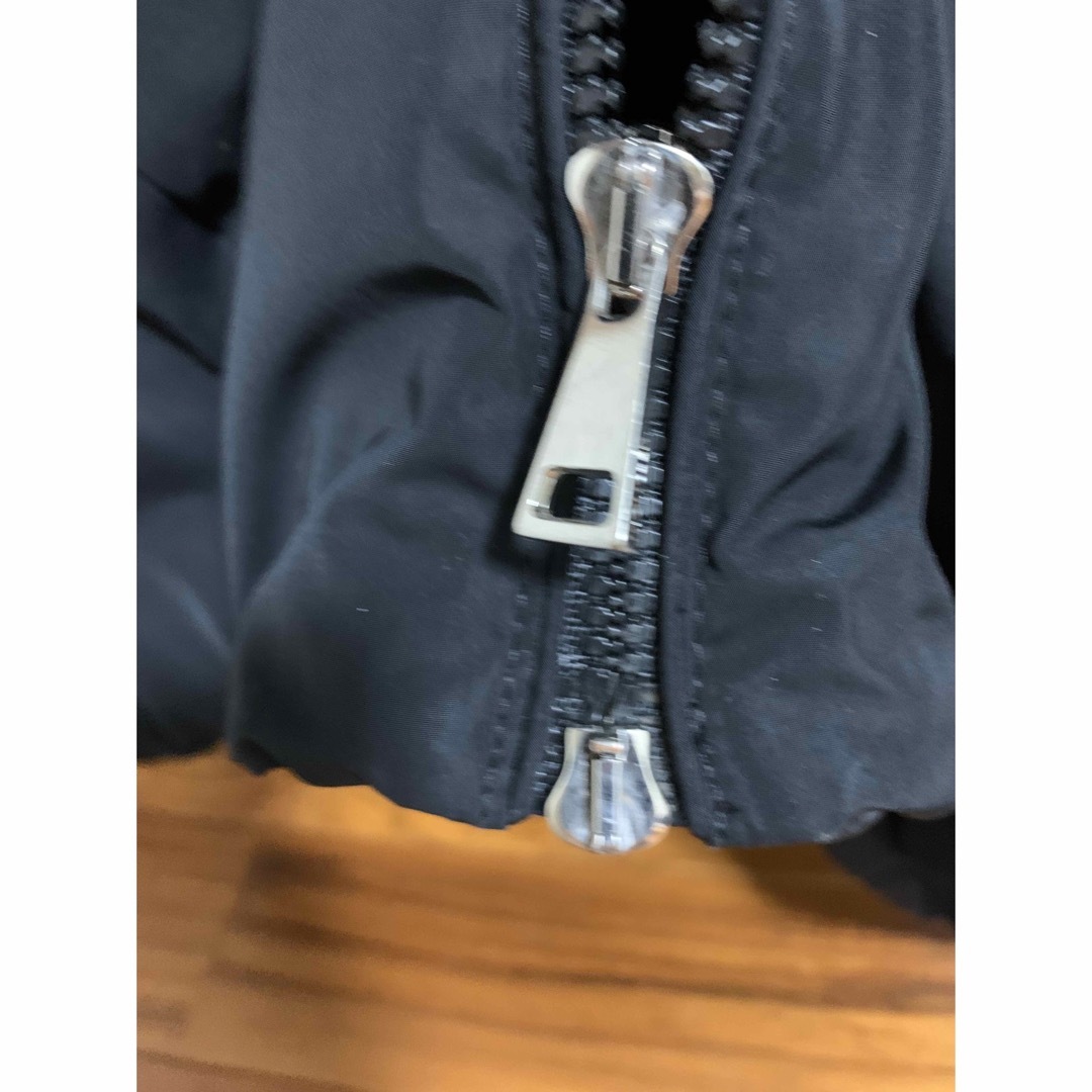 MONCLER(モンクレール)のモンクレール　topaz 金具・ジッパー片方無し　黒　0 moncler レディースのジャケット/アウター(スプリングコート)の商品写真