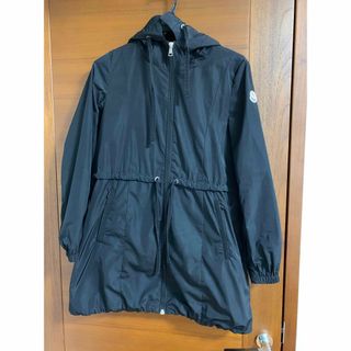 モンクレール(MONCLER)のモンクレール　topaz 金具・ジッパー片方無し　黒　0 moncler(スプリングコート)