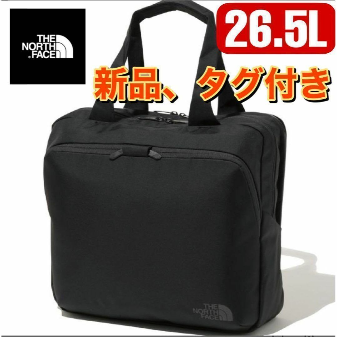 2022年春夏 新品ノースフェイス シャトルトートShuttle Tote ブラック
