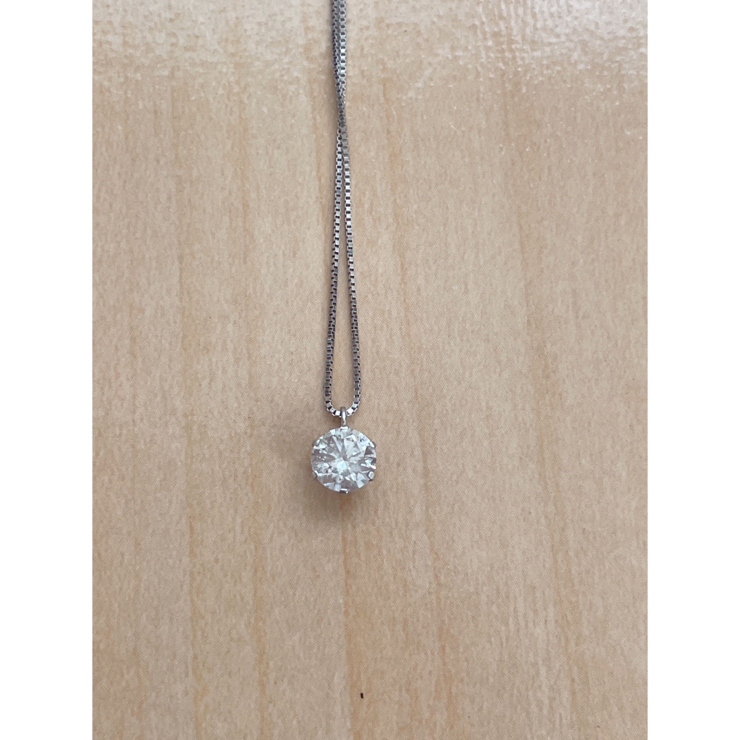 ネックレス専用です　プラチナ 一粒 0.6ct ダイヤモンド ネックレス