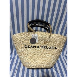 ディーンアンドデルーカ(DEAN & DELUCA)の新品未使用！DEAN &DELUCAカゴバッグ大！(かごバッグ/ストローバッグ)