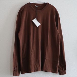 オーラリー(AURALEE)のAURALEE LUSTER PLAITING LONG SLEEVE TEE(Tシャツ/カットソー(七分/長袖))