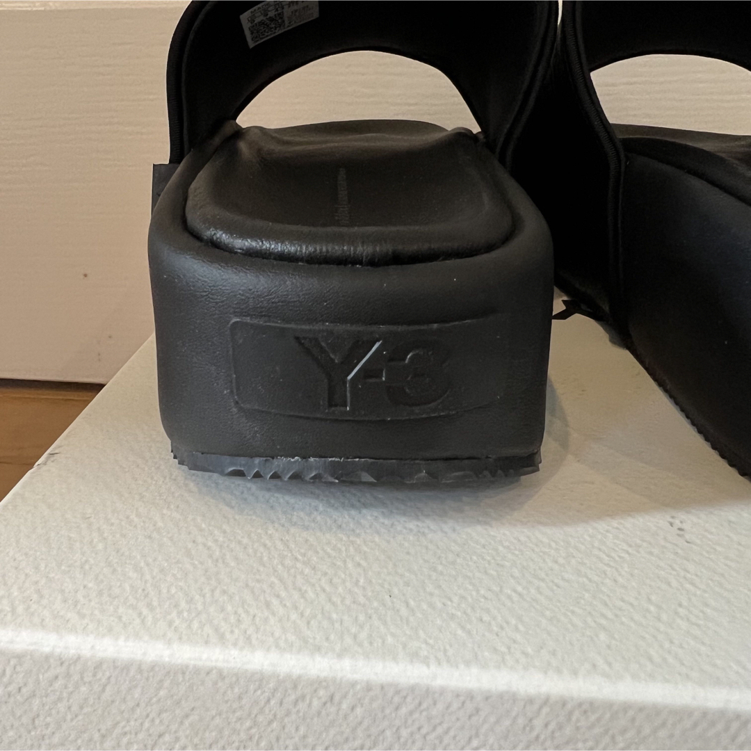 [未使用]Y-3 slide black  ワイスリー adidas　サンダル