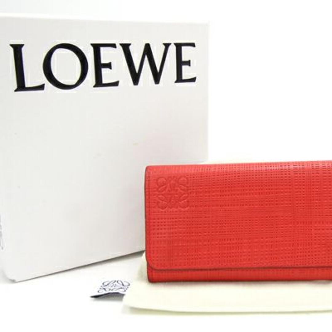 ロエベ キーケース LOEWE 6連 アナグラム プライマリーレッド