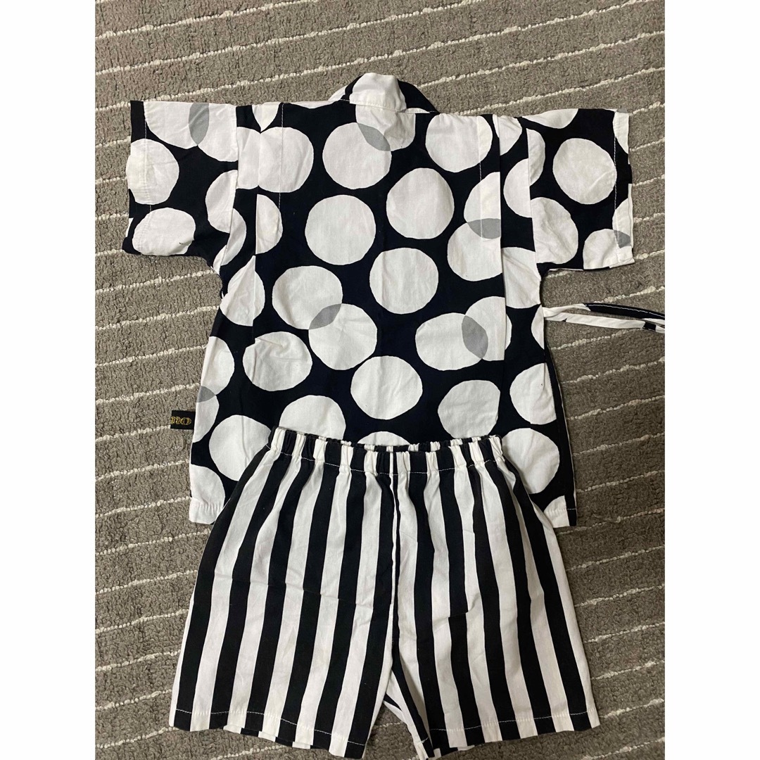 甚平　個性派☆ キッズ/ベビー/マタニティのキッズ服男の子用(90cm~)(甚平/浴衣)の商品写真