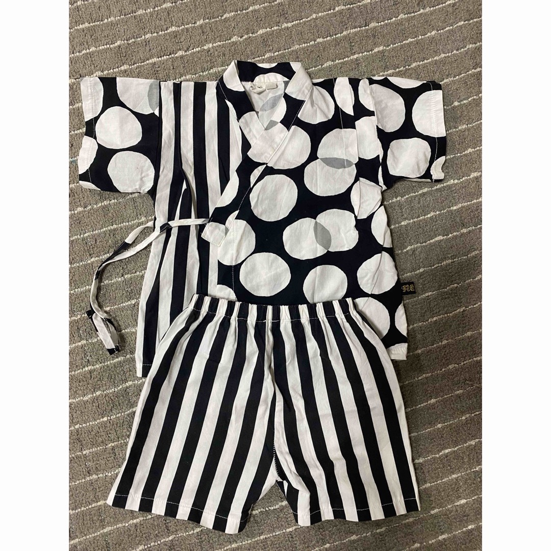 甚平　個性派☆ キッズ/ベビー/マタニティのキッズ服男の子用(90cm~)(甚平/浴衣)の商品写真