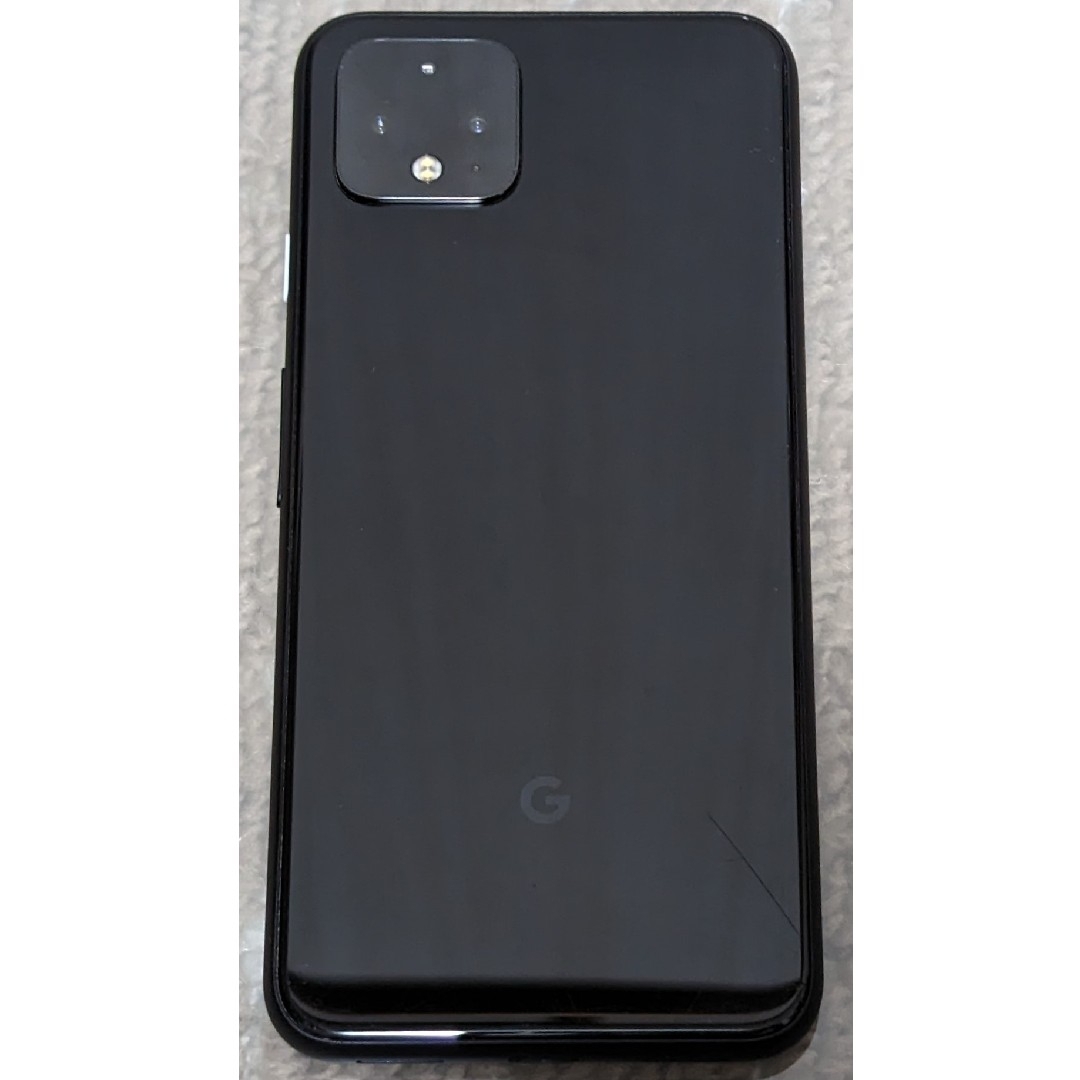 Google Pixel 4  simフリー 64GB 黒(ブラック) スマホ/家電/カメラのスマートフォン/携帯電話(スマートフォン本体)の商品写真