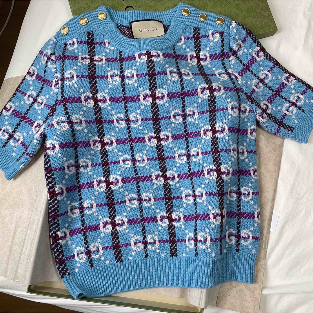 GUCCI 半袖ニット 新品 未使用-
