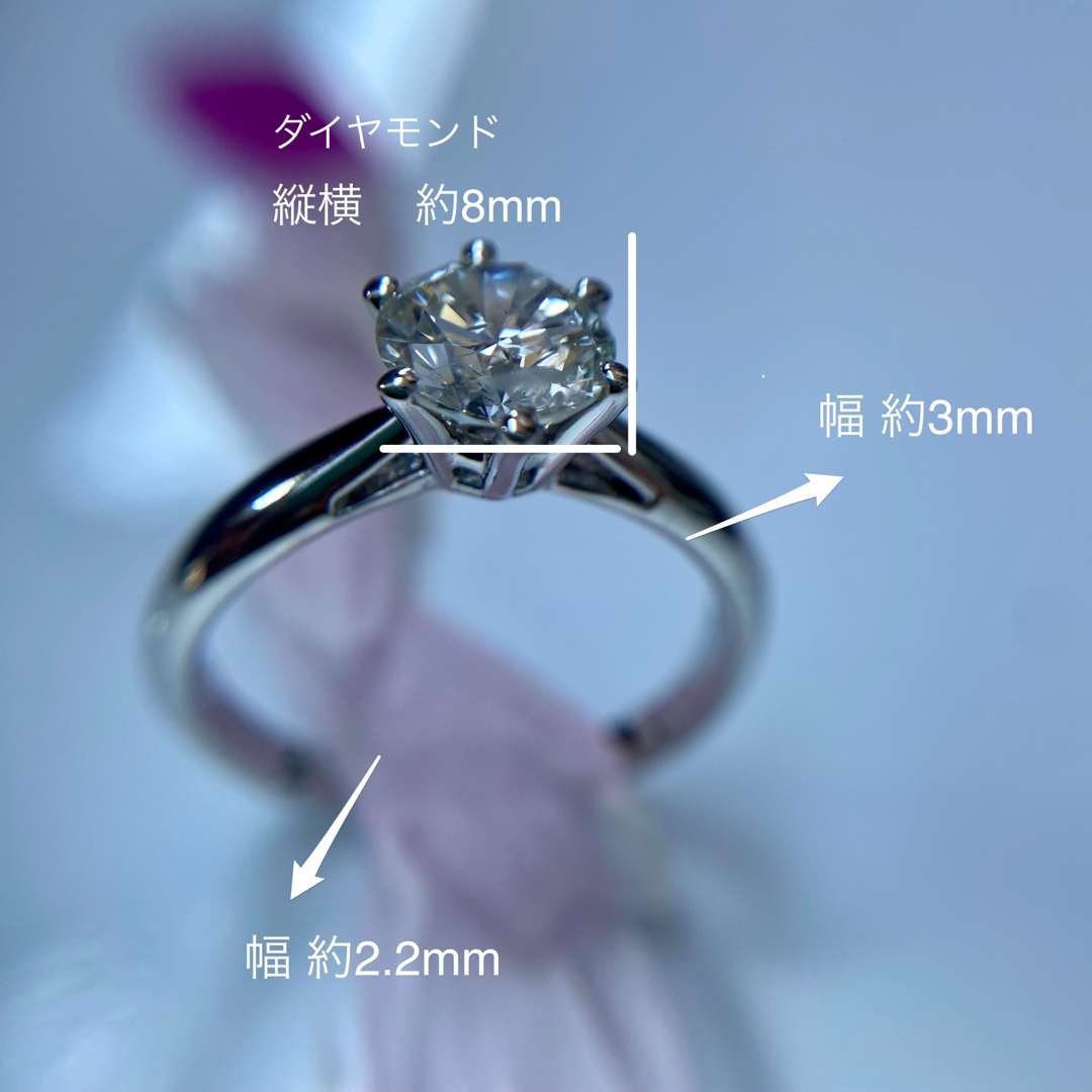 輝きの良い大粒  1.18ct  ダイヤモンド リング レディースのアクセサリー(リング(指輪))の商品写真