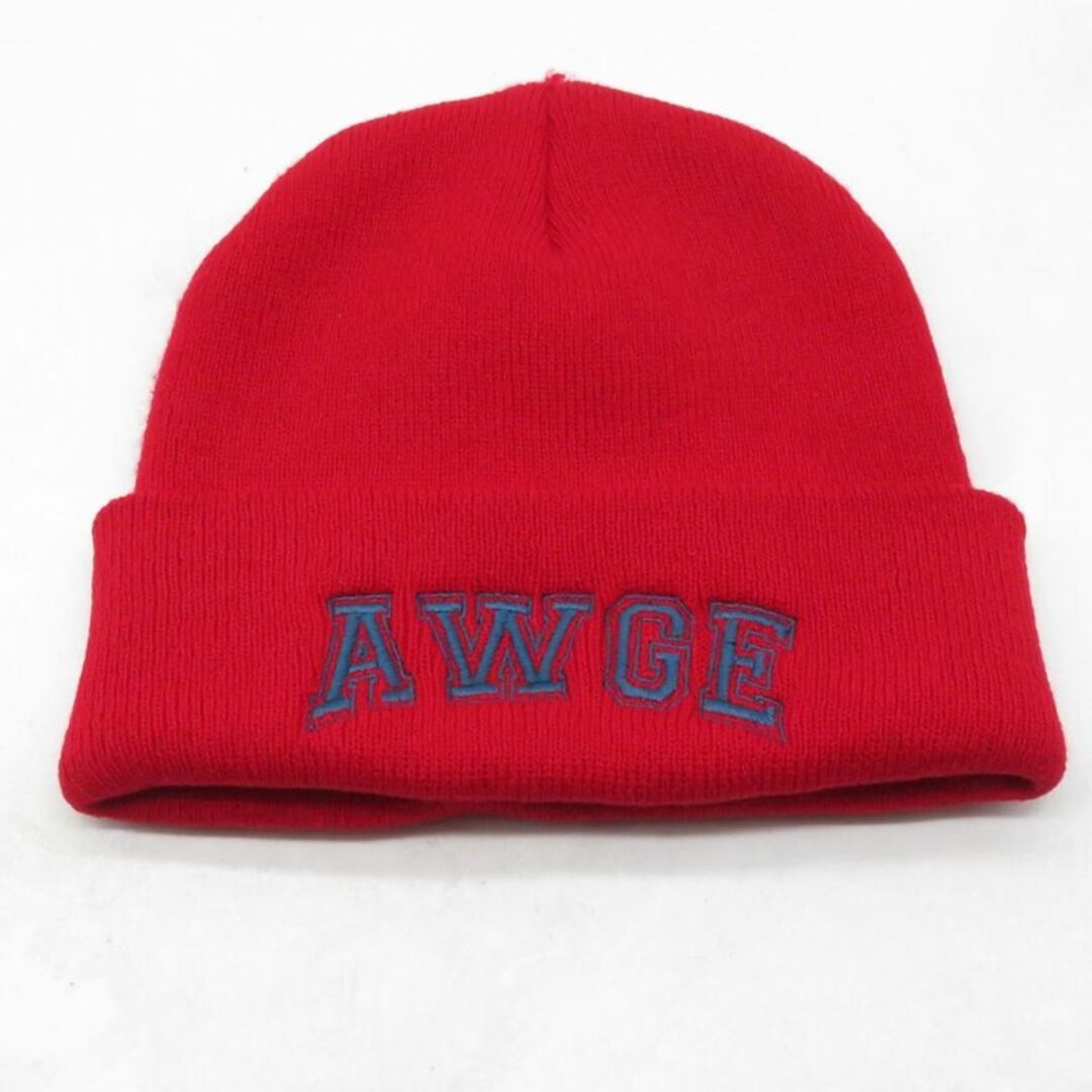 込み AWGE LOGO BEANIE ニット帽 ビーニー