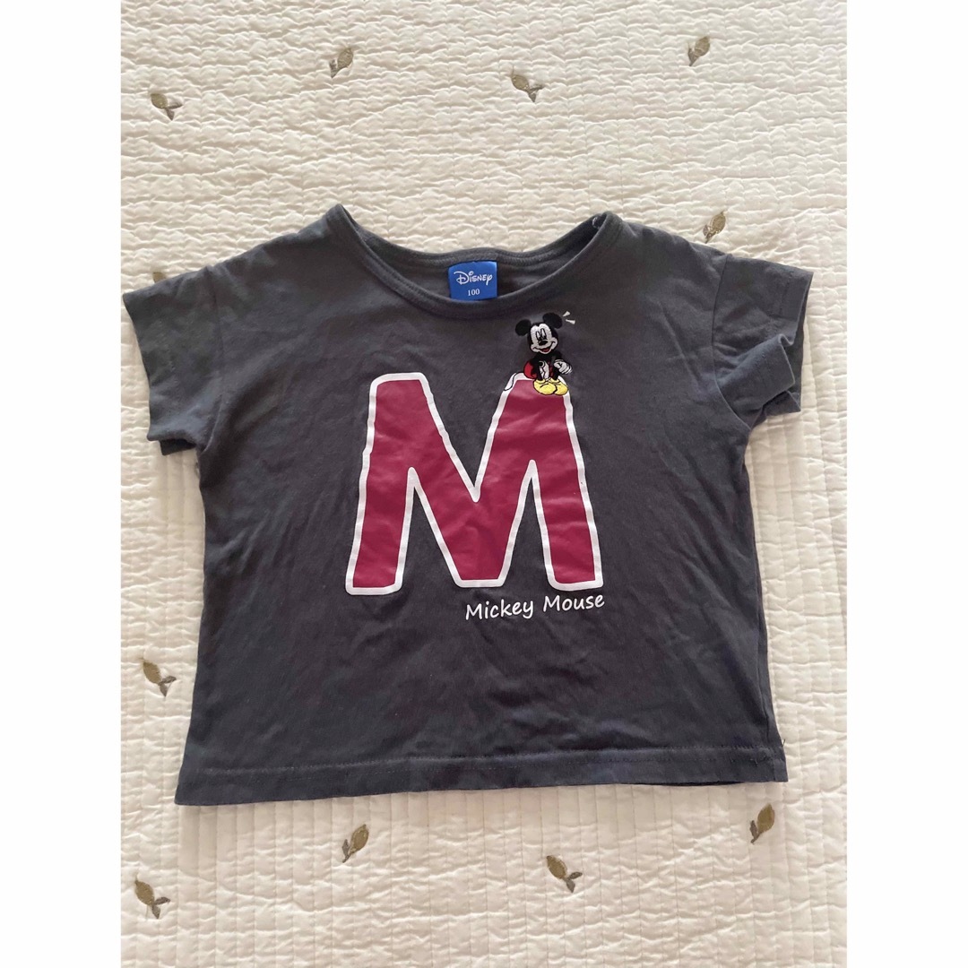 ミッキー　トップス　しまむらベビー キッズ/ベビー/マタニティのキッズ服女の子用(90cm~)(Tシャツ/カットソー)の商品写真