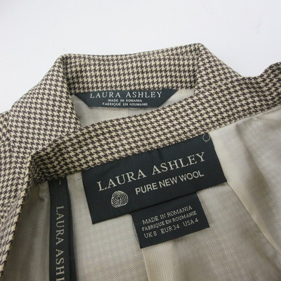 LAURA ASHLEY - ローラアシュレイ LAURA ASHLEY スカートスーツ 千鳥格