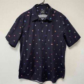 ポールスミス(Paul Smith)のポールスミス 総柄 半袖シャツ XL(シャツ)