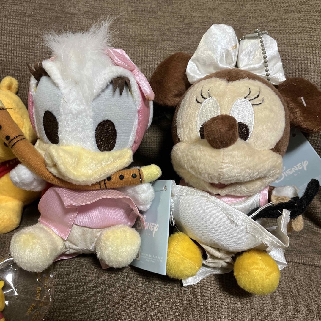 Disney(ディズニー)の【まとめ売り】ディズニーぬいぐるみキーホルダー等 エンタメ/ホビーのおもちゃ/ぬいぐるみ(キャラクターグッズ)の商品写真