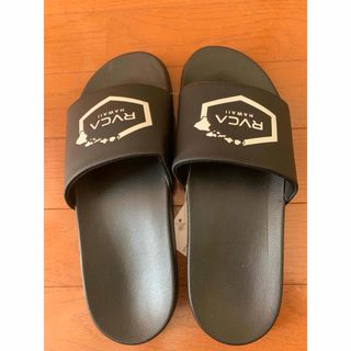 Mister Cartoon RVCA SLIDES BLACK 10 サンダル