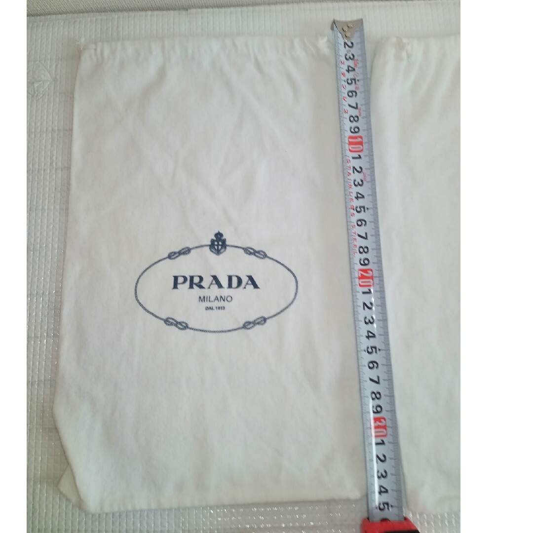 PRADA(プラダ)のプラダ保存袋2点 レディースのバッグ(ショップ袋)の商品写真